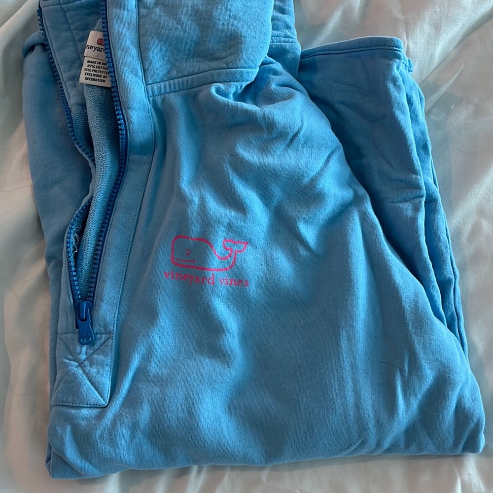 vineyard vines xl sweatshirt quarter zip